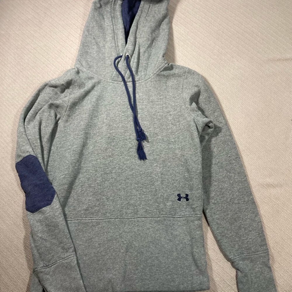Under Armour Hooded Sweatshirt Hoodie with Elbow Patches